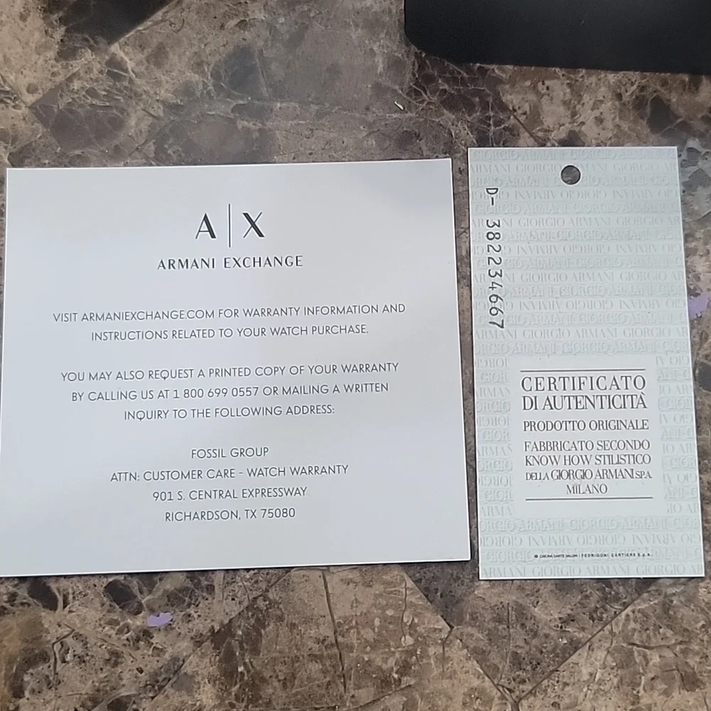 AX ARMANI EXCHANGE Men's Initials Bracelet Watch, 49mm